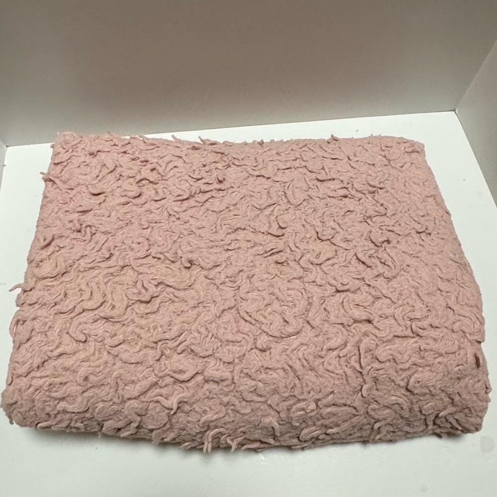 Max Studio Soft Pink Blanket/Throw-Blush color